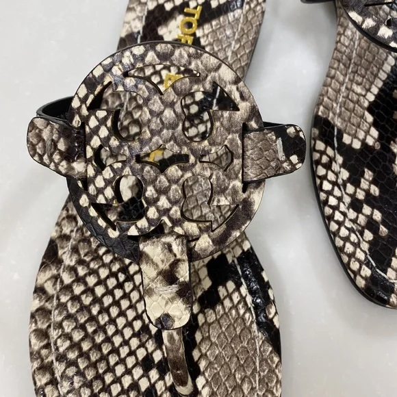 Tory Burch Miller Sandals in Warm Roccia - Picture 3 of 6